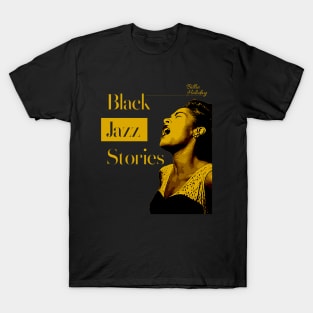 Black Jazz Stories T-Shirt